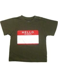 HELLO MY NAME IS T-SHIRT