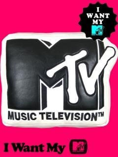 MTV LOGO CUSHION