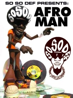 LIMITED 500 AFRO MAN Figure