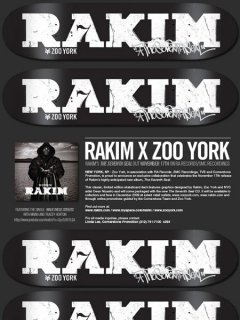 RAKIM  ZOO YORK Collabo Limited Deck