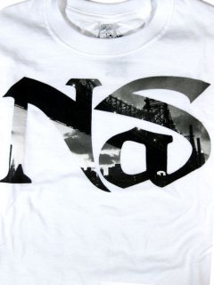 Nas Queens Bridge Logo T-Shirt