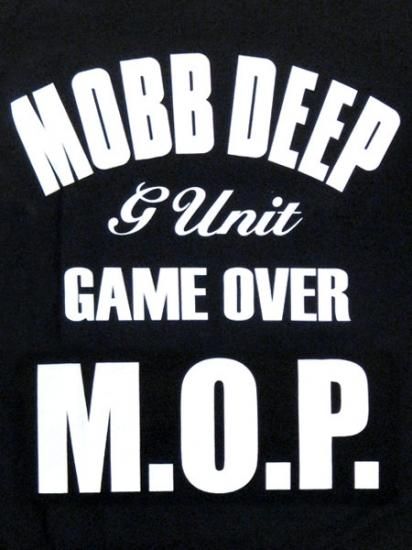 Mobb Deep x M.O.P. ”Game Over” T-Shirt - [GROPE IN THE DARK