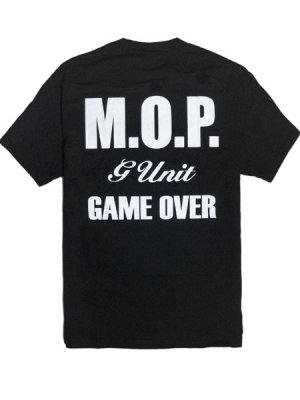 Mobb Deep x M.O.P. ”Game Over” T Shirt   [GROPE IN THE DARK