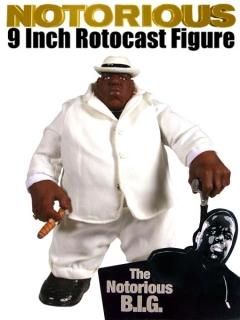 MEZCO The Notorious B.I.G. 9 Inch Rotocast Fig