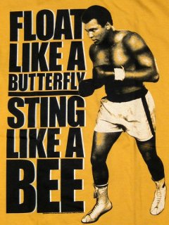 Muhammad Ali ”Butterfly & Bee” Tee