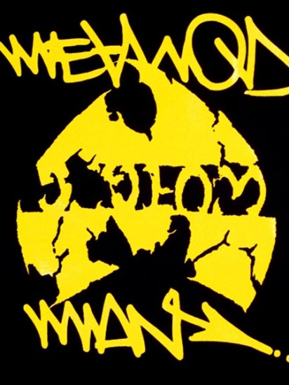 Wu-Tang Clan ”Method Man” Logo Tee - [GROPE IN THE DARK] ヒップ