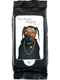 Pets Rock Snoop Dogg Rap Mini Wipes