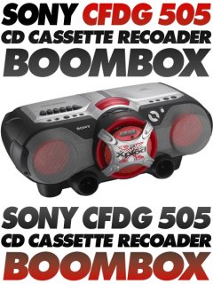 Sony CFD-G505 Xplod Boombox