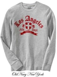 LOS ANGELES Graphic Long-Sleeve Tees