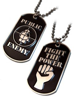 Public Enemy - Fight The Power Dogtag