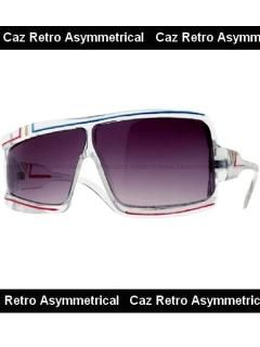 Caz Retro Asymmetrical Sunglass