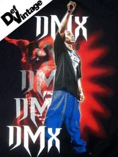 DMX On The Mic Long Sleeve T-SHIRT