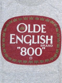 Olde English T-Shirt : Grey Logo Shirt