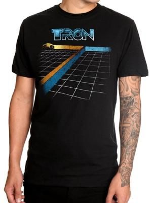 TRON RETRO LIGHT CYCLE T-SHIRT - [GROPE IN THE DARK] ヒップホップ