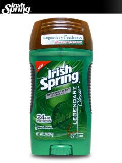 Irish Spring Deodorant Stick ”LEGENDARY CLASSIC”