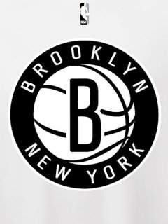 NBA Exclusive Collection Brooklyn Nets Secondary Logo T-Shirt