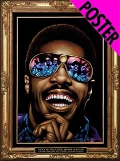 KII ARENS STEVIE WONDER  POSTER