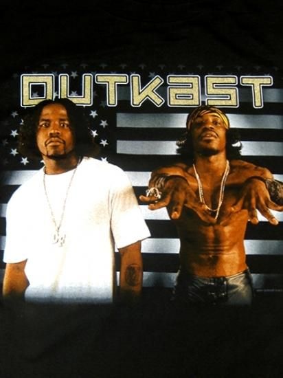 OUTKAST ”Stank love tour 2001 ” T-SHIRT - [GROPE IN THE DARK