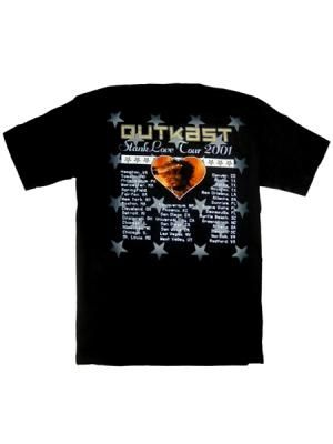 【愛ちゃん】アウトキャスト OUTKAST TOUR 2001 Tシャツ OUTKAST ”Stank love tour 2001 ” T-SHIRT - [GROPE IN THE DARK
