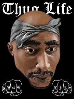 2Pac THUG LIFE Mask