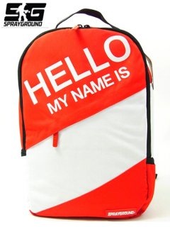 The Hello Backpack in Red