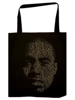 Nas & Damian Marley Lyrical Face Tote Bag