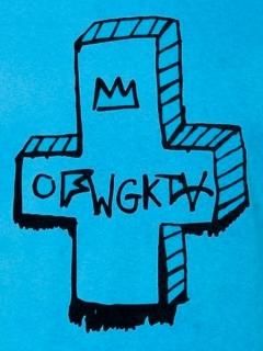 ODD FUTURE OFWGKTA CROSS T-SHIRT