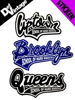 School Of Hard Knocks New York Sticker Set