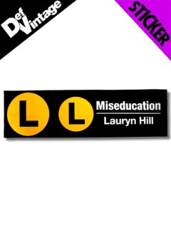 Lauryn Hill Miseducation Sticker