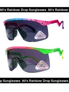 80s Dead Stock Rainbow Drop Sunglasses