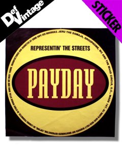 Various ?? Payday Representin The Streets Sticker