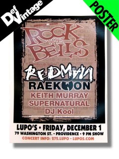 06 Redman & Raekwon Providence Live Poster