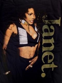 JANET JACKSON Vintage Tour 93 Reproduction Tee