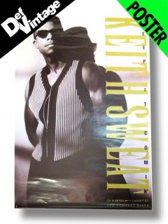 1991 KEITH SWEAT Keep It Comin Promotional Poster