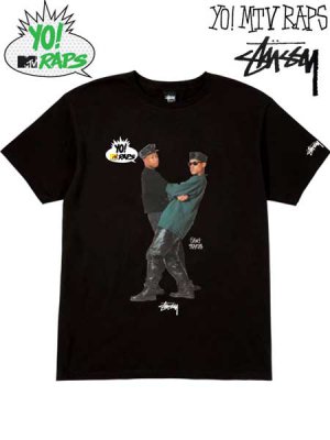 Stussy X Yo! MTV Raps ”GANG STARR” T-Shirt - [GROPE IN THE DARK]  ヒップホップアーティストＴシャツ バンドＴシャツ HIPHOP ストリート系通販