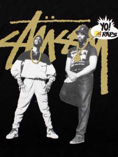 Stussy X Yo! MTV Raps ”ERIC B & RAKIM” T-Shirt
