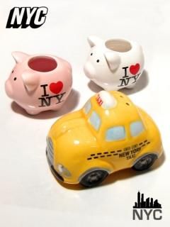 I LOVE NY Ceramic Toy Set