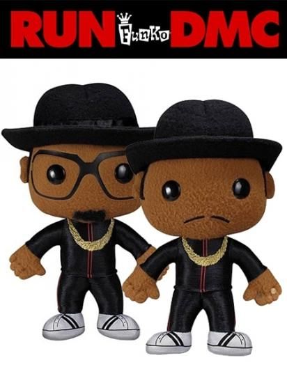 Funko RUN DMC Plush Doll (Set) - [GROPE IN THE DARK] ヒップ