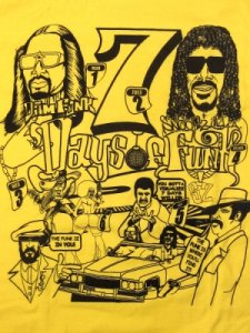 Dam Funk & Snoopzilla By Joe Cool 7 Days Of Funk T-Shirt