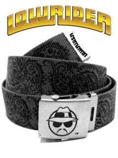 Official Lowrider All Over Print Canvas Belt