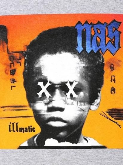 NAS ”20th Anniv ILLMATIC” T-Shirt - [GROPE IN THE DARK