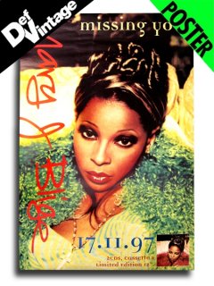 97 Mary J Blige Missing You Poster