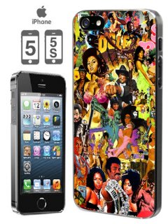 ”2 BLACK 2 STRONG” iPhone5，5S Case