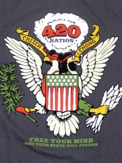 Cheech and Chong 420 Nation T-Shirt