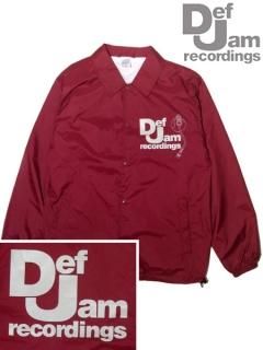 Def Jam Recordings Logo Coach Jacket