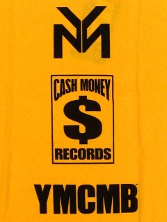 The Cash Money Tee in Gold YMCMB