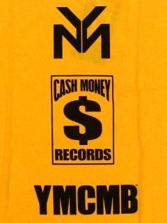 The Cash Money Tee in Gold YMCMB