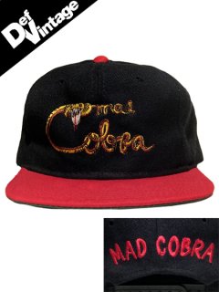 Rare Vintage 90s Dancehall Reggae MAD COBRA Snapback Cap