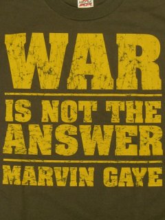 Marvin Gaye WAR IS NOT THE ANSWER T-Shirt