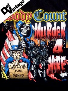 Body Count Murder 4 Hire Tour 06 T-Shirt